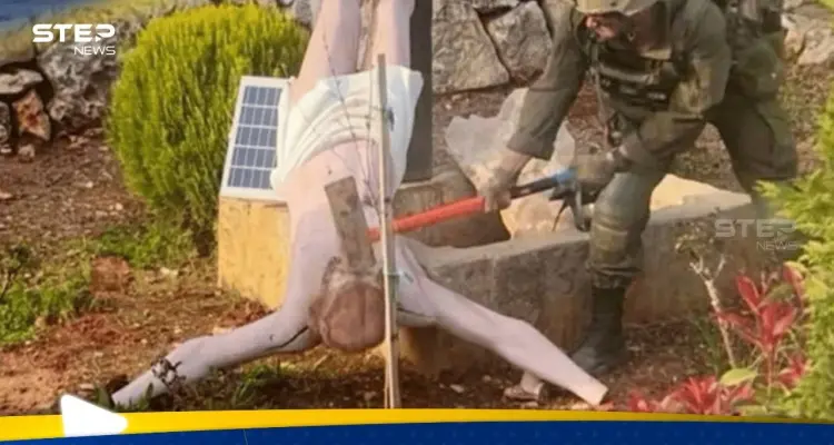 ما فعله جندي إسرائيلي بتمثال المسيح يشعل أزمة وعدة كنائس ترد: أخبار