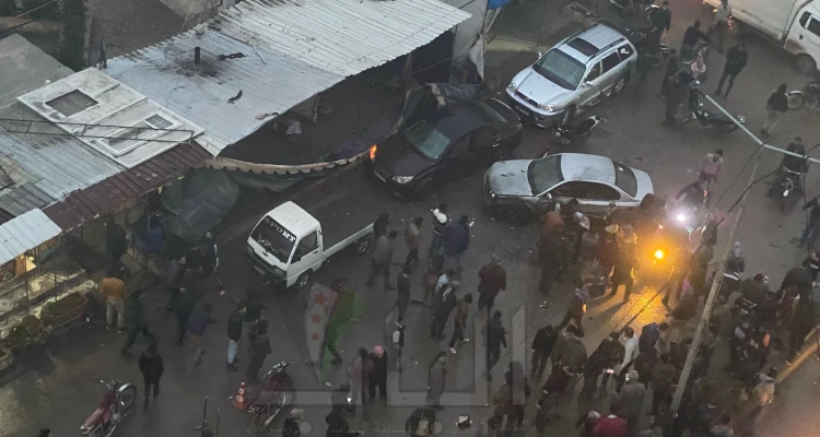 قتلى وجرحى بانفجار عنيف أمام كراج مدينة الباب والمعلومات الأولية تكشف السبب (صور)
