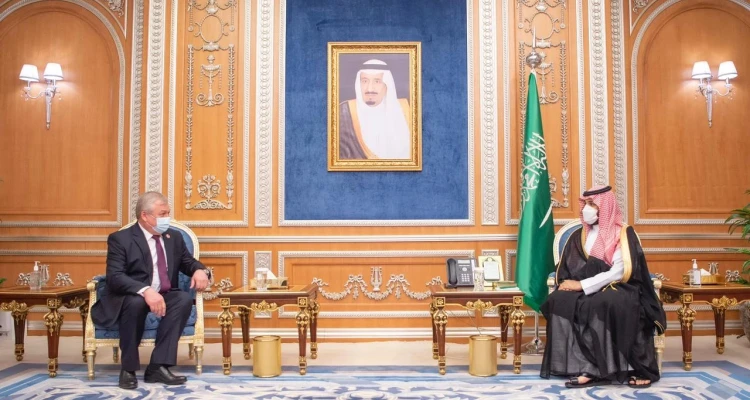 بالفيديو|| لمناقشة الملف السوري.. ولي العهد السعودي يلتقي المبعوث الروسي الخاص لشؤون التسوية السورية