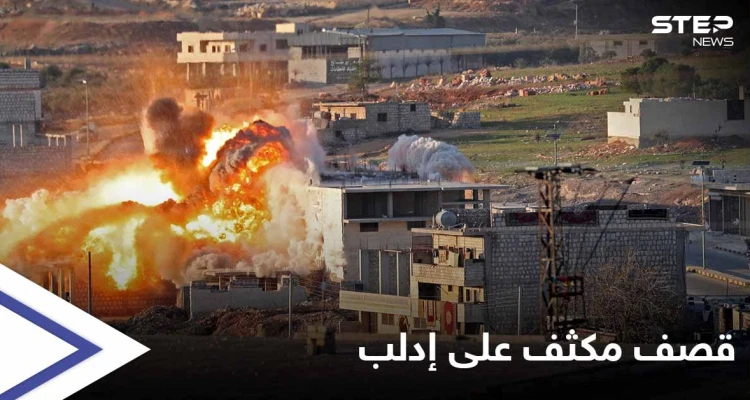 قصف مكثّف على إدلب.. صواريخ بإحداثيات روسية استهدفت مدنيين وعسكريين