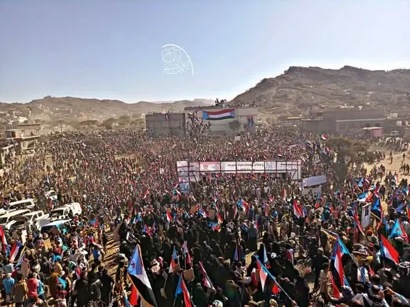 اليمن: مظاهرات مليونية في الضالع وتجديد التفويض للمجلس الانتقالي