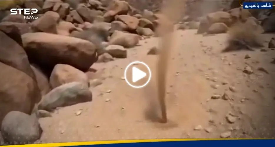 إعصار نادر يتحرك بسبب المياه في اليمن.. فيديو يثير جدلا: مؤشر الدعاية