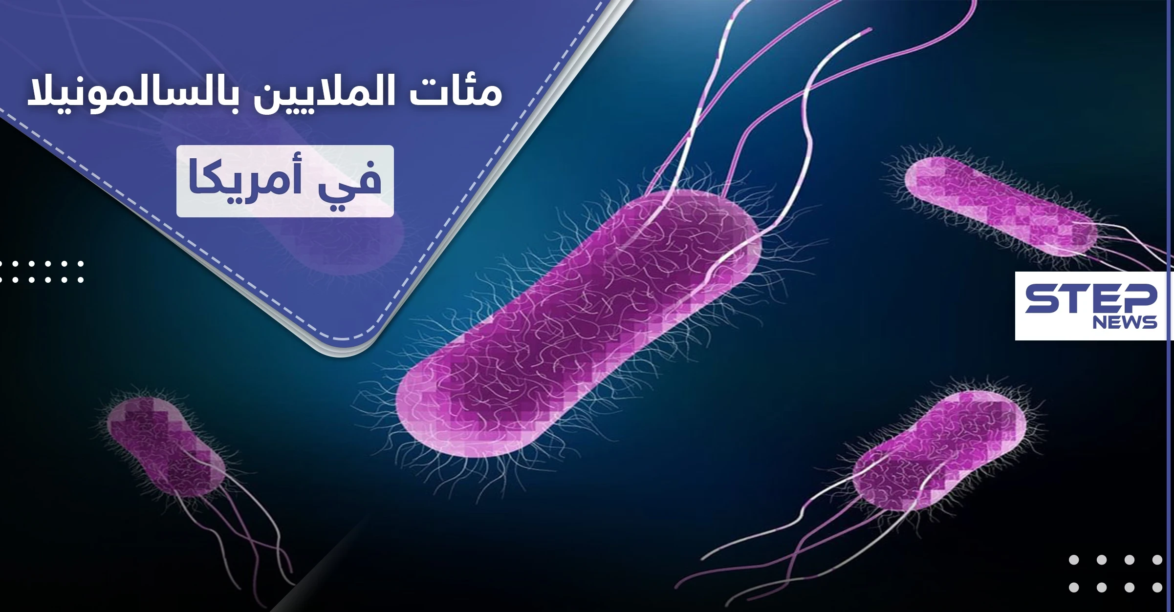 مئات المصابين بـ السالمونيلا في أمريكا.. ما هو مصدره وكيف نحمي أنفسنا منه!