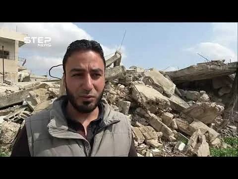شاهد ما خلفه القصف الروسي على مدينة كفرزيتا شمال حماة