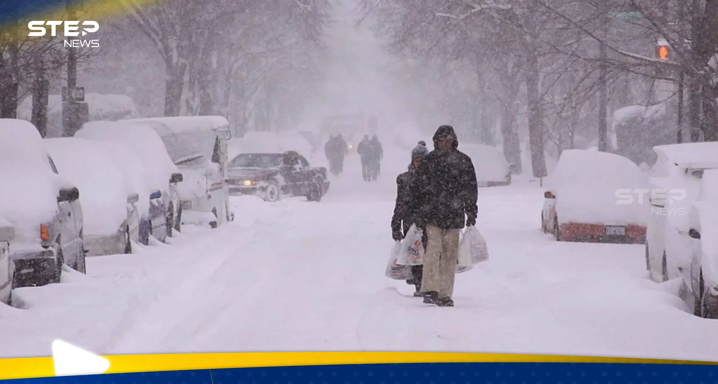 عاصفة شتوية تضرب شمال أمريكا وتتسبب بوفاة ما لا يقل عن 11 شخصاً