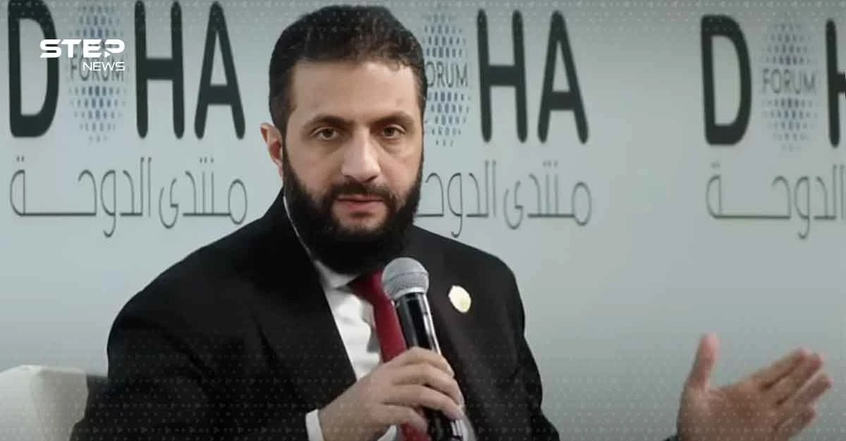 الرئيس السوري أحمد الشرع