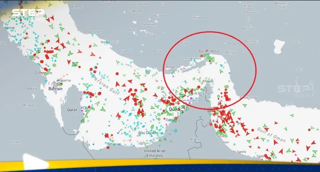 بالفيديو.. بيانات تكشف ما يحدث في مضيق هرمز بعد الحظر الإيراني