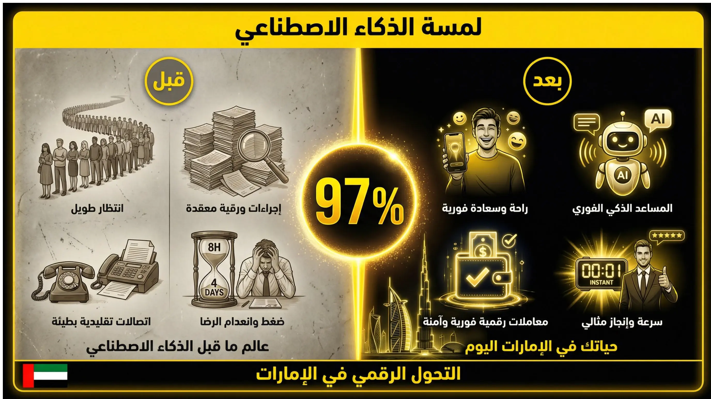 عاصمة الذكاء الاصطناعي.. حين كان العالم يناقشه ودولة واحدة تطبّقه