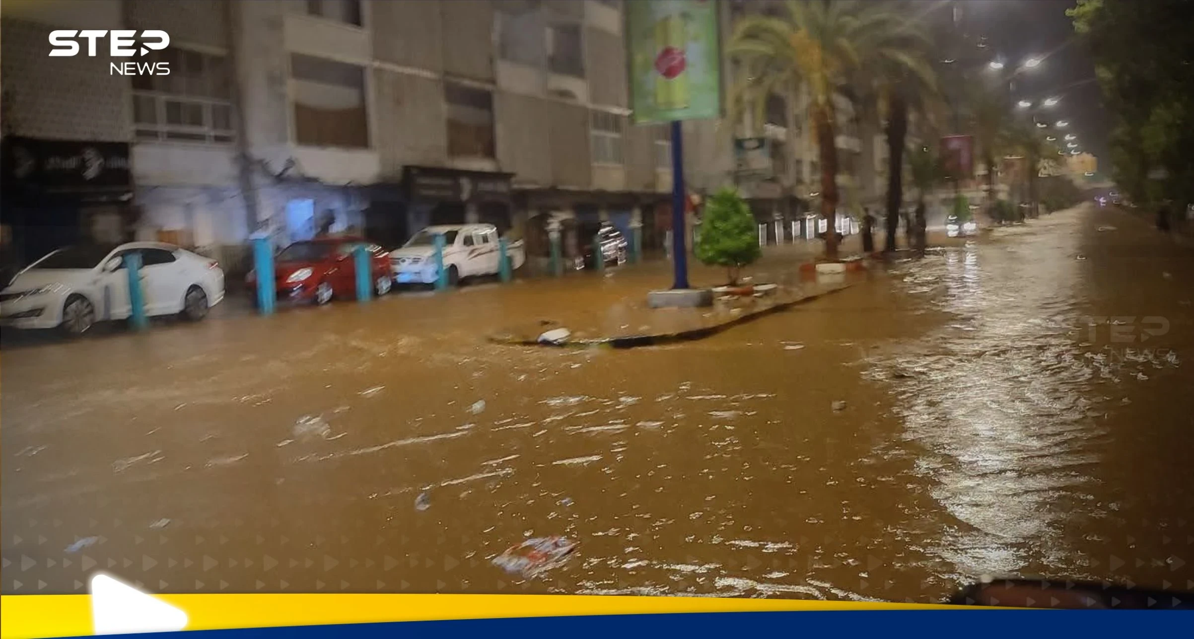 اليمن.. أمطار غزيرة وسيول جارفة تضرب مدينة عدن وتتسبب بأضرار كارثية (فيديو)