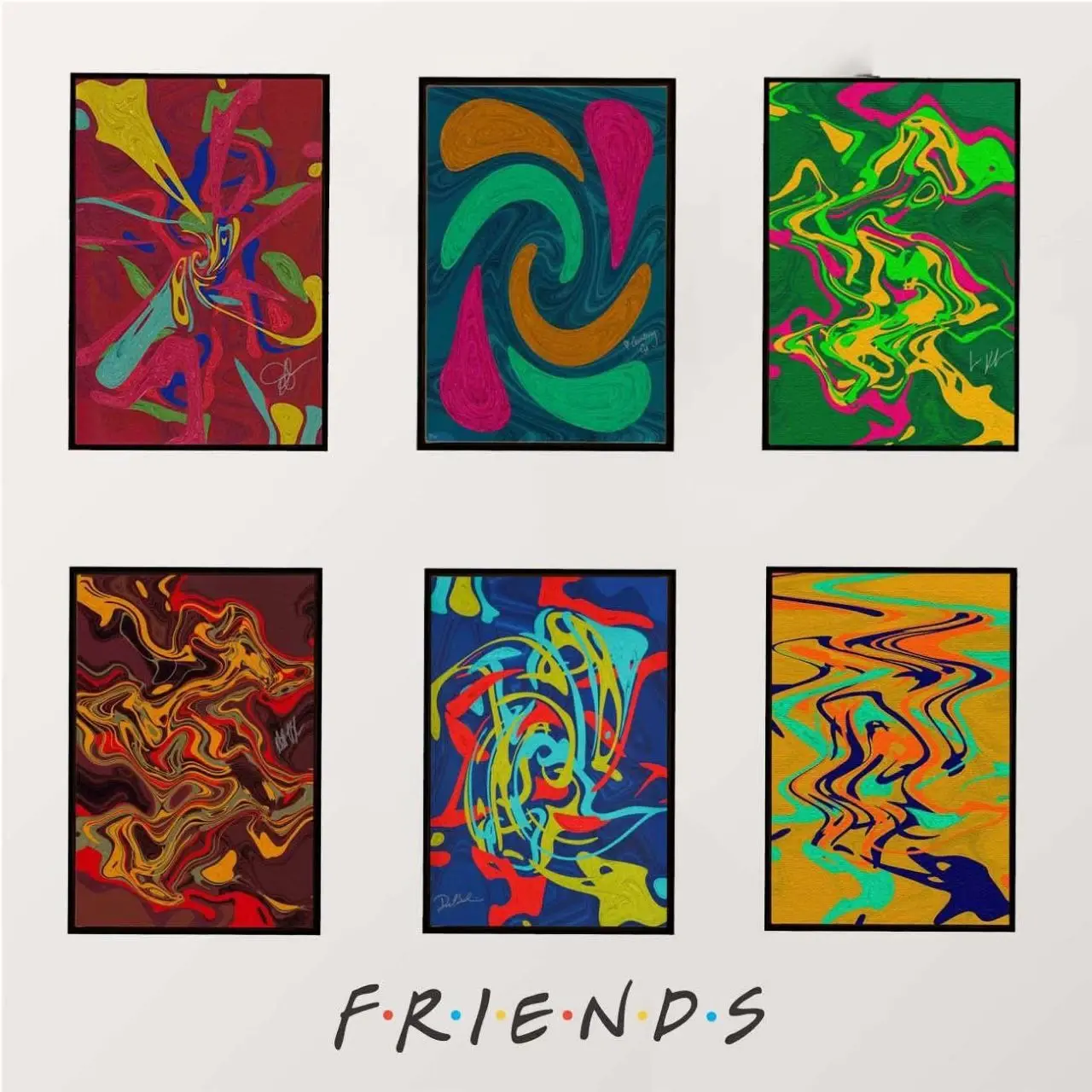 شاهد|| بالتعاون مع طاقم مسلسل فريندز.. موجات صوتية تتحوّل إلى فن خيريّ