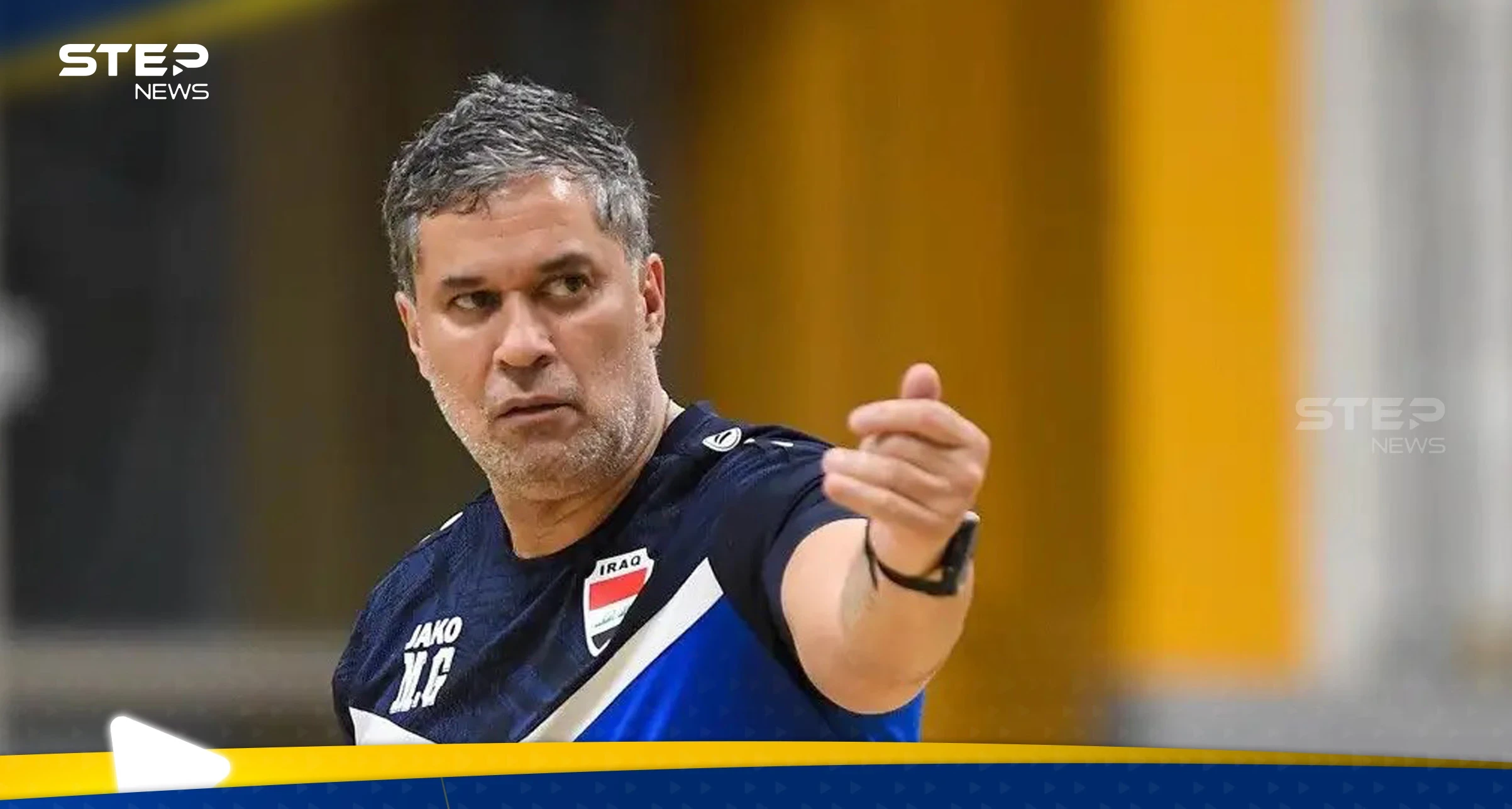 وفاة مدرب حراس منتخب العراق للصالات مارسيلو غالينا إثر حادث مؤلم في بغداد