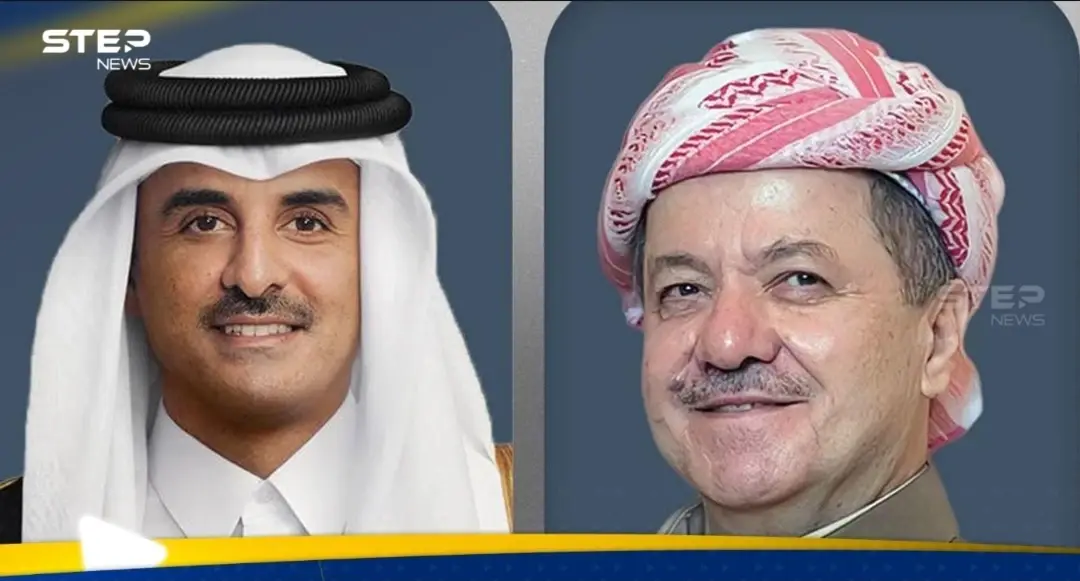 بارزاني وأمير قطر يتفقان على ضرورة وقف القتال في سوريا