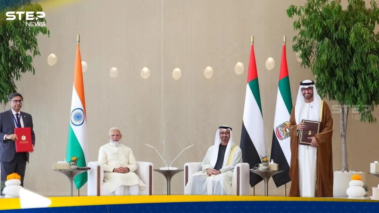 محمد بن زايد ومودي يبحثان تعزيز الشراكة الإستراتيجية الشاملة وأمن الملاحة الدولية: جمهورية الهند