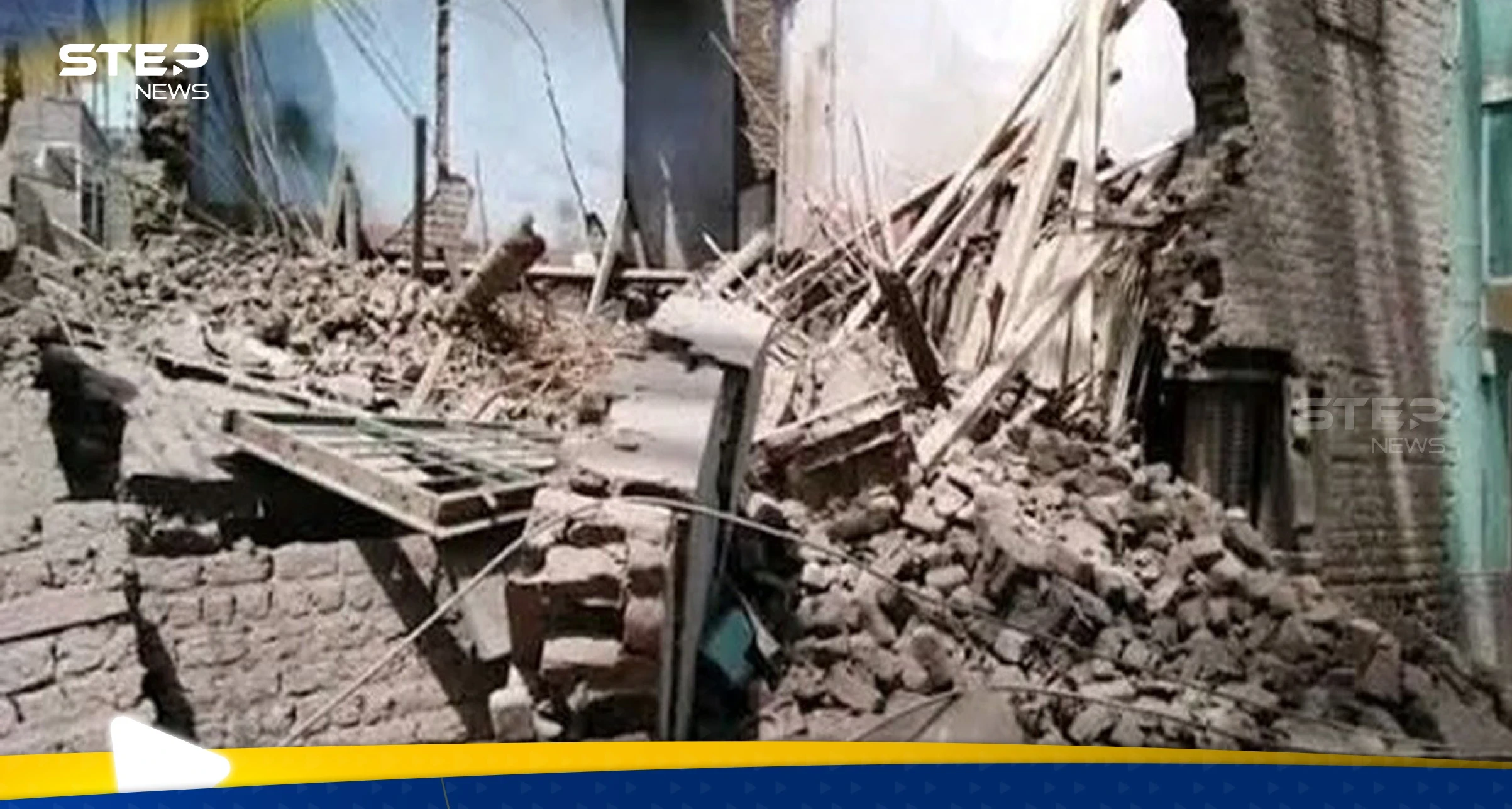 انهيار منزل في الأقصر