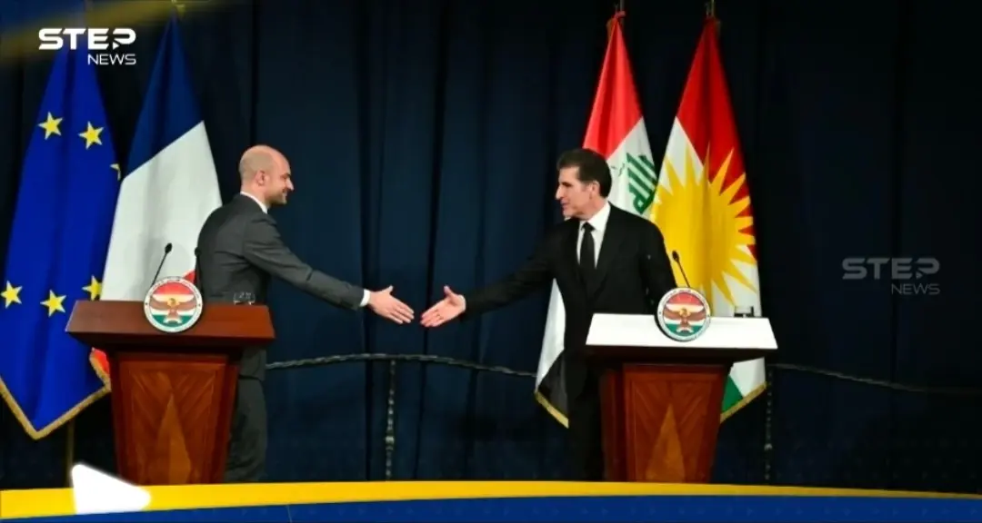 من أربيل.. وزير الخارجية الفرنسي: يجب مشاركة الكرد في مستقبل سوريا