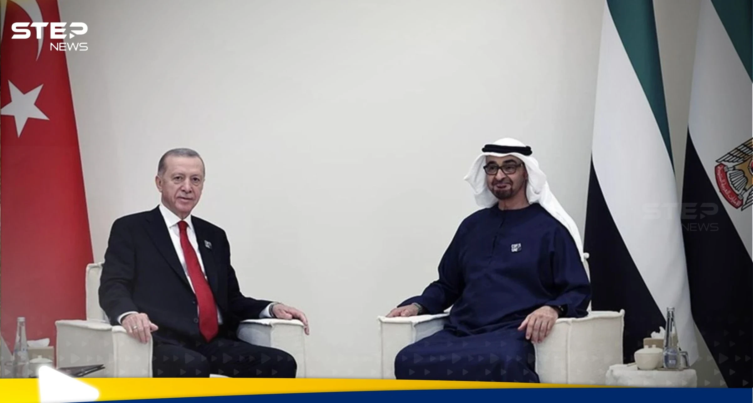 رئيس الإمارات يصل تركيا وملفات مهمة على الطاولة