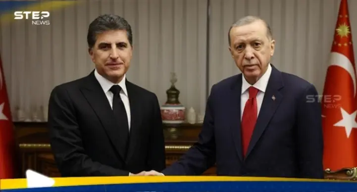 أردوغان يهاتف رئيس إقليم كردستان.. ماذا قال له؟