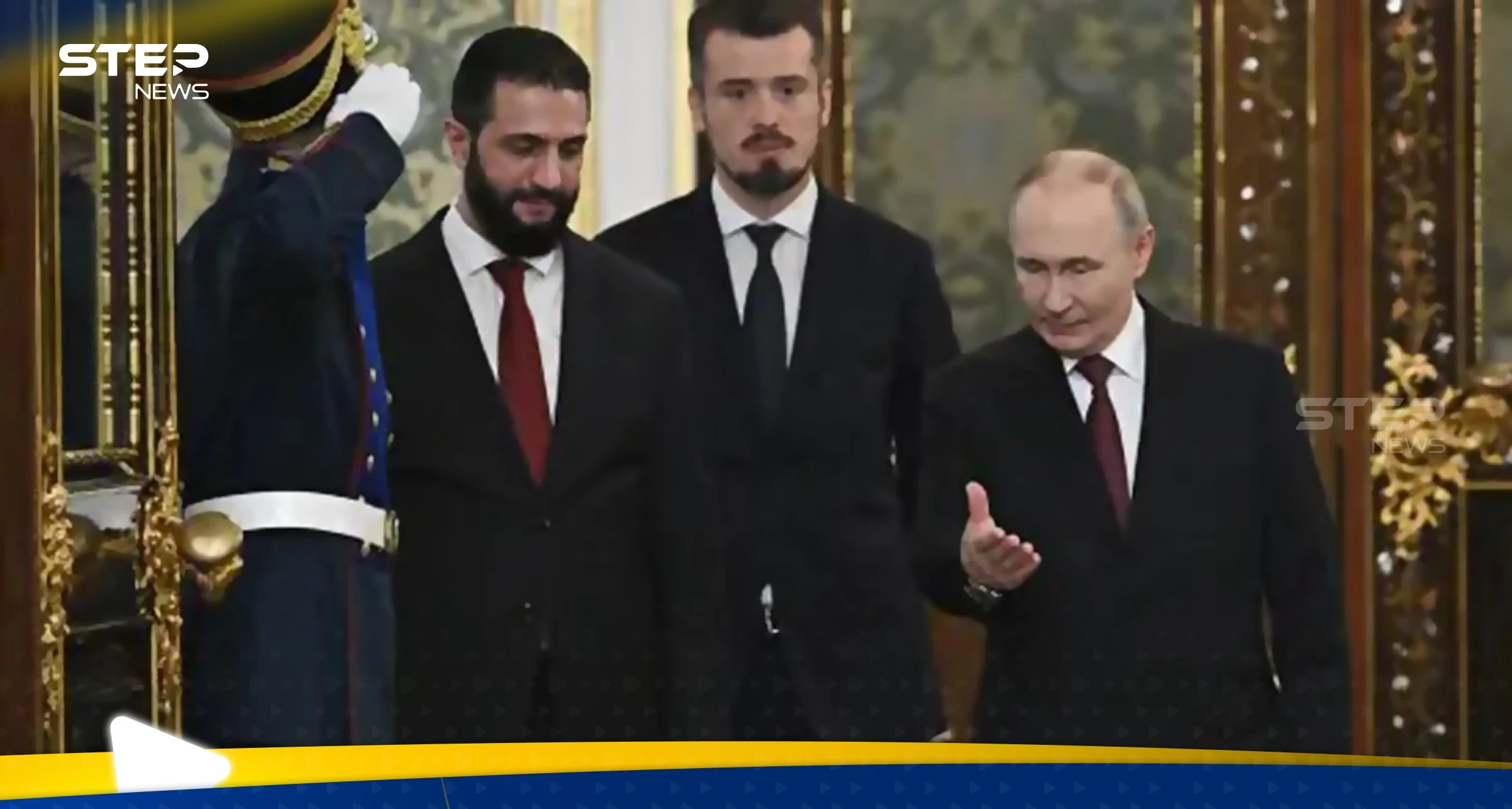 بوتين يهنّئ الشرع بمرور عام على زوال نظام الأسد