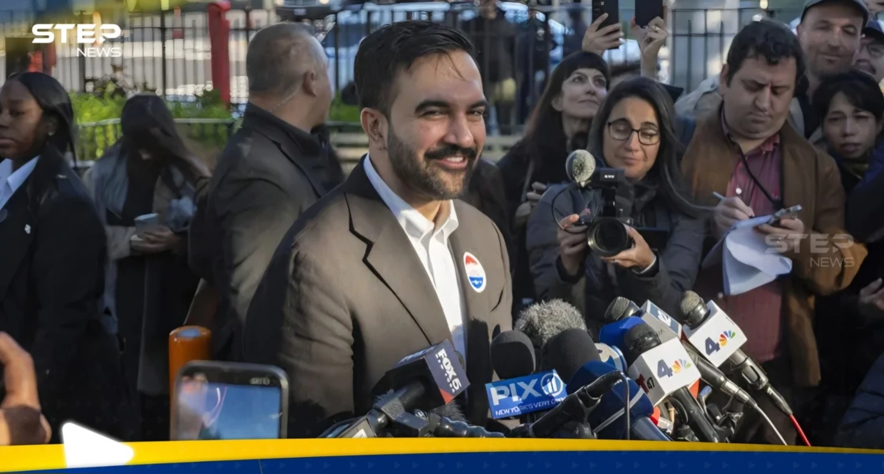 عقب فوزه بمنصب عمدة نيويورك.. زهران ممداني يهاجم ترامب عقب فوزه بمنصب عمدة نيويورك.. زهران ممداني يهاجم ترامب