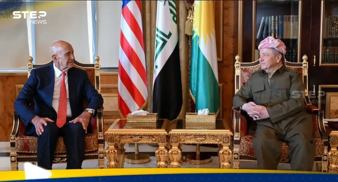 بارزاني وباراك يشددان على حل مشاكل سوريا عبر الحوار.. وترحيب بمرسوم الشرع: أخبار العراق