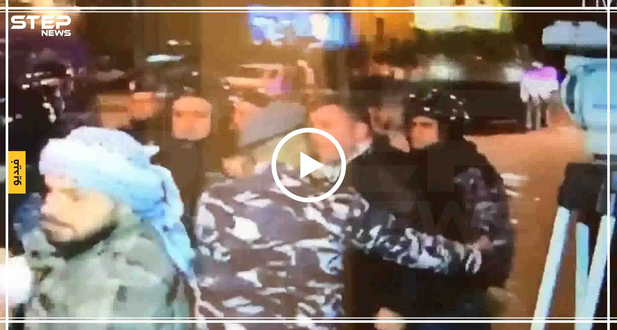 بالفيديو|| قوى الأمن ومجموعات حزبية يعتدون على المحتجين في بيروت