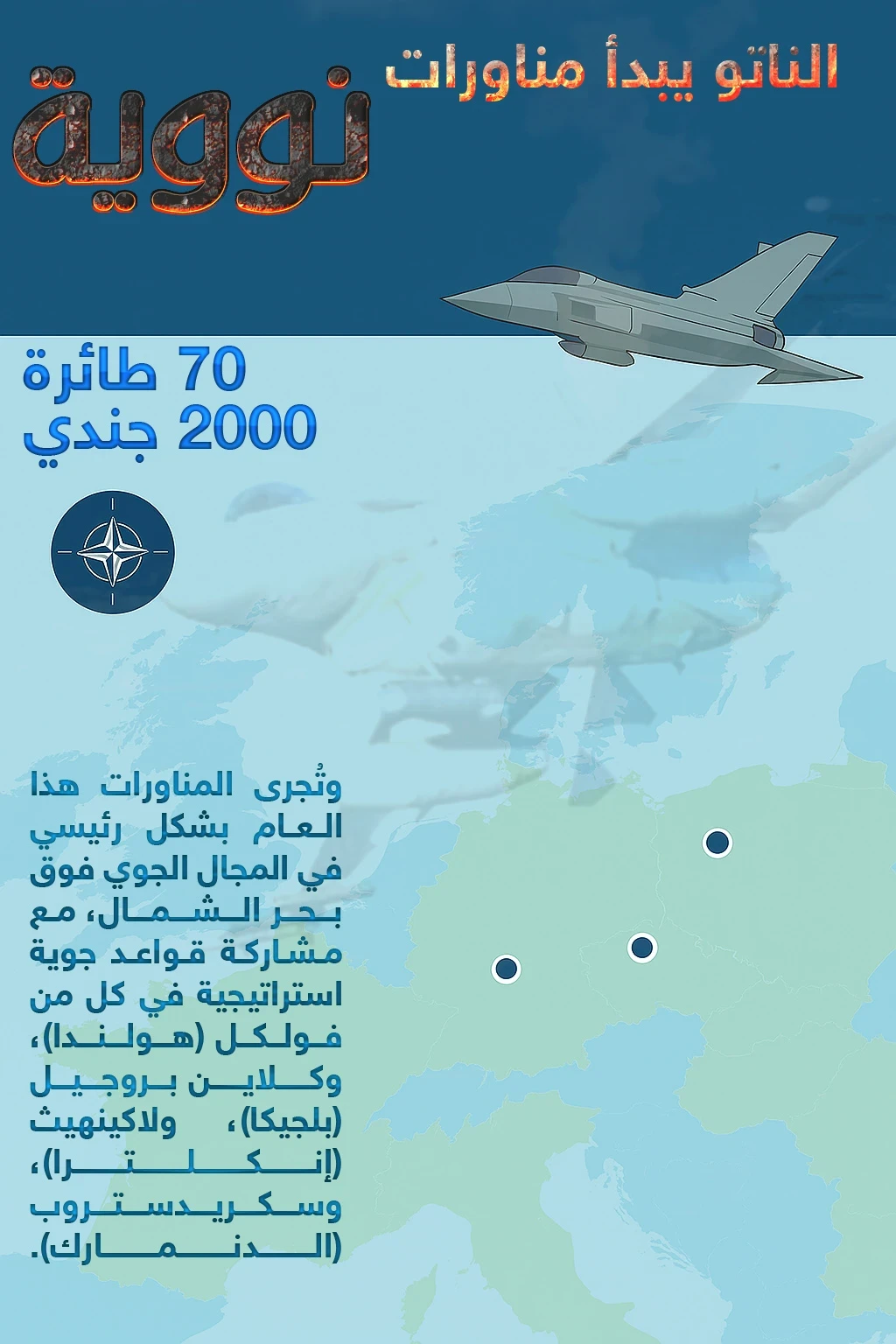 الناتو يبدأ مناورات الناتو يبدأ مناورات