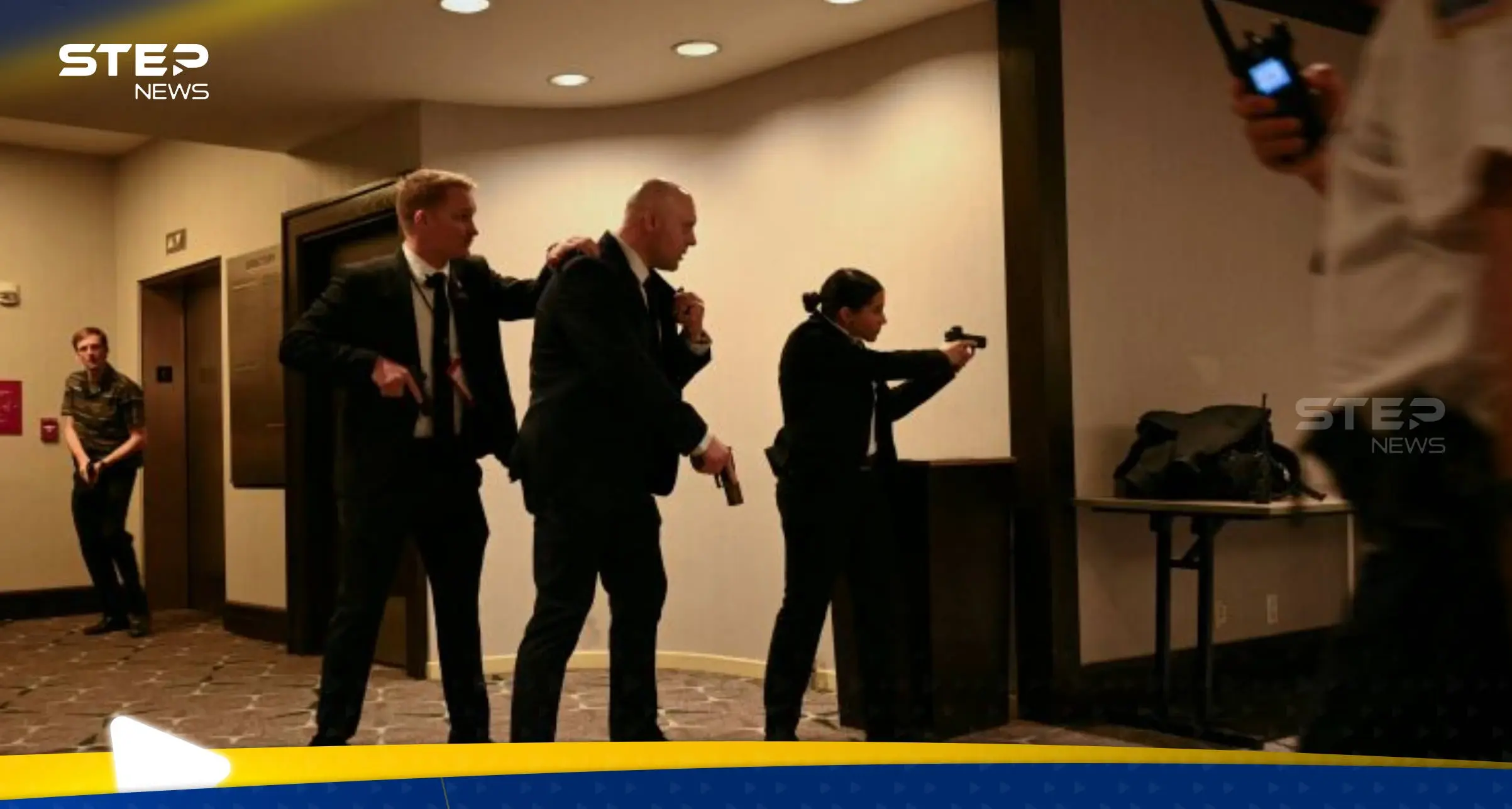 إطلاق نار في حفل يحضره ترامب