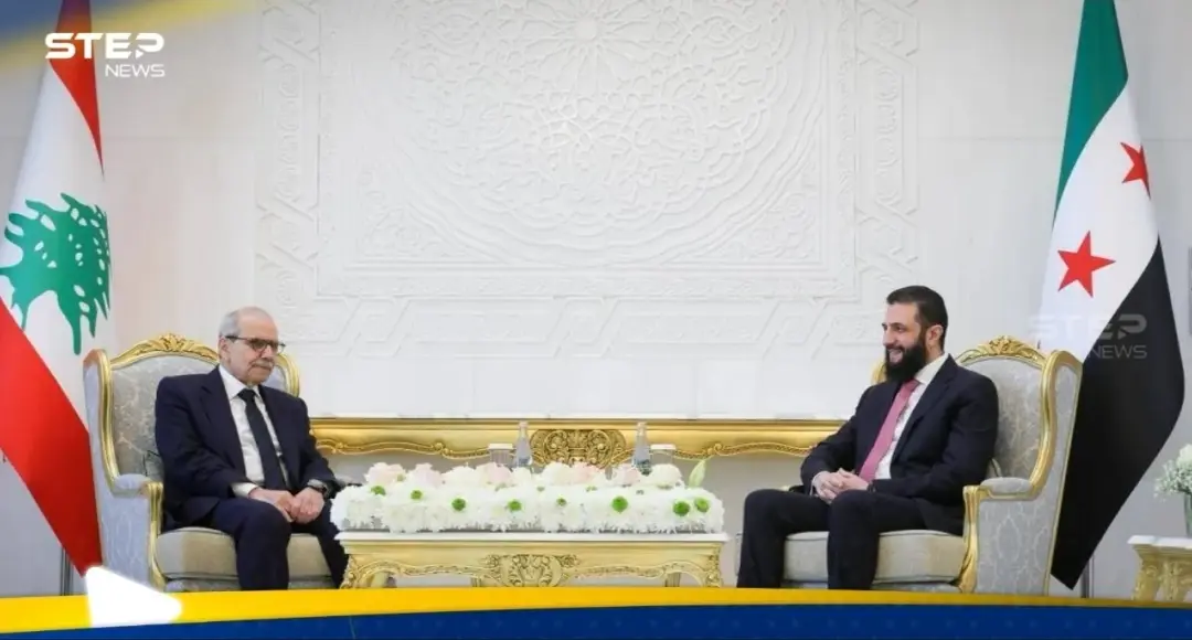 سوريا.. تفاصيل لقاء أحمد الشرع مع نواف سلام: سلام