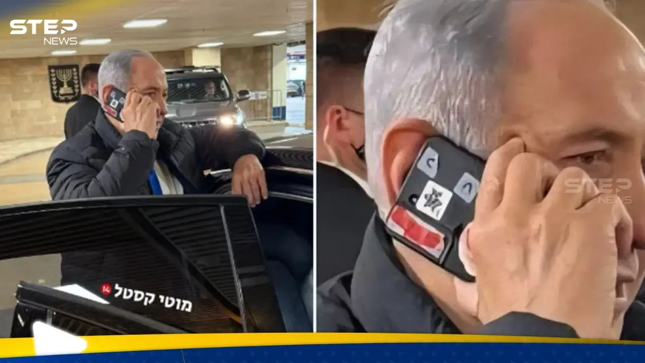 نتنياهو يغطي كاميرا هاتفه بشريط لاصق ويثير جدلاً واسعاً: هاتف نتنياهو