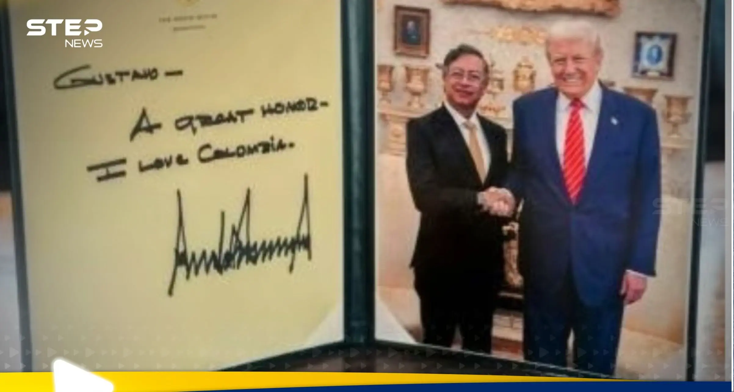 الرئيس الكولومبي يغادر لقاء ترامب 