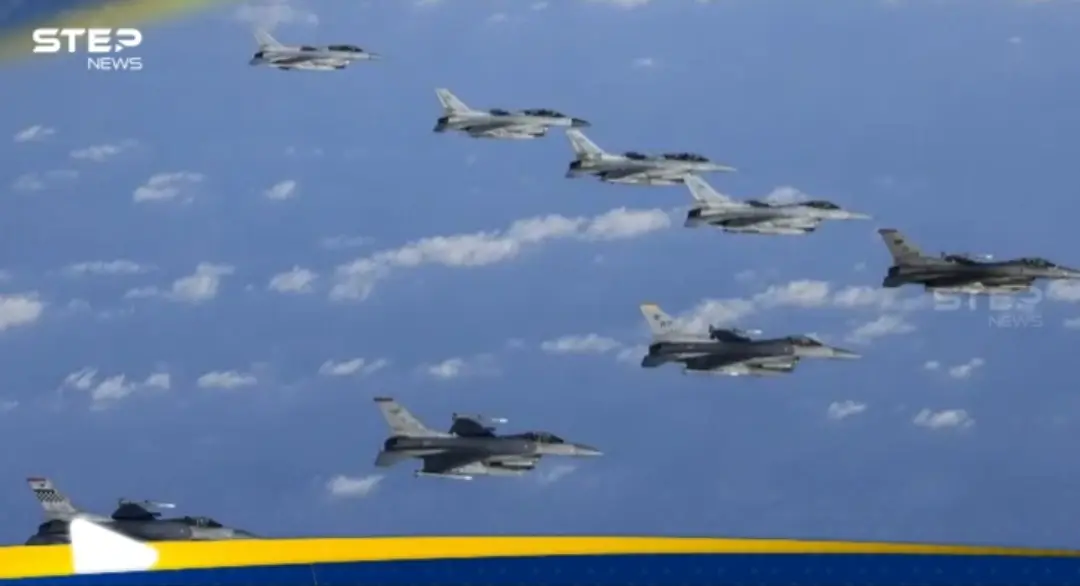 مواجهة جوية بين مقاتلات أمريكية وصينية فوق البحر الأصفر