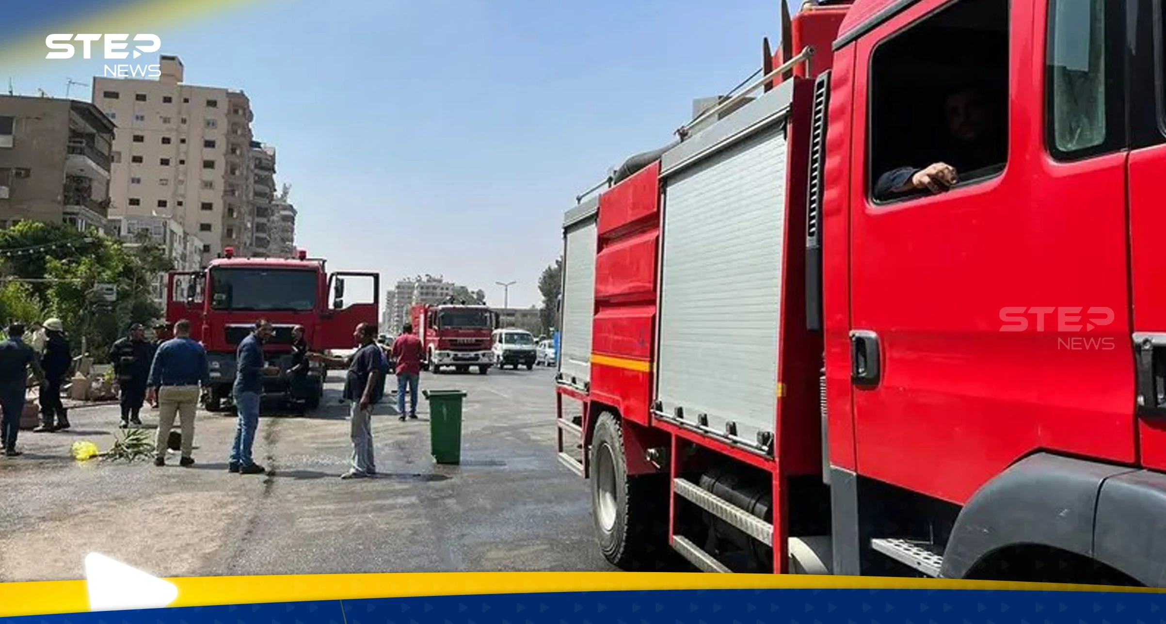 حريق ضخم في مدينة السلام في العاصمة المصرية والسلطات تحصي الخسائر