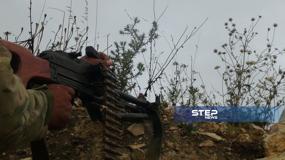 شاهد بالصور رباط قوات المعارضة على محاور جبل التركمان بريف اللاذقية