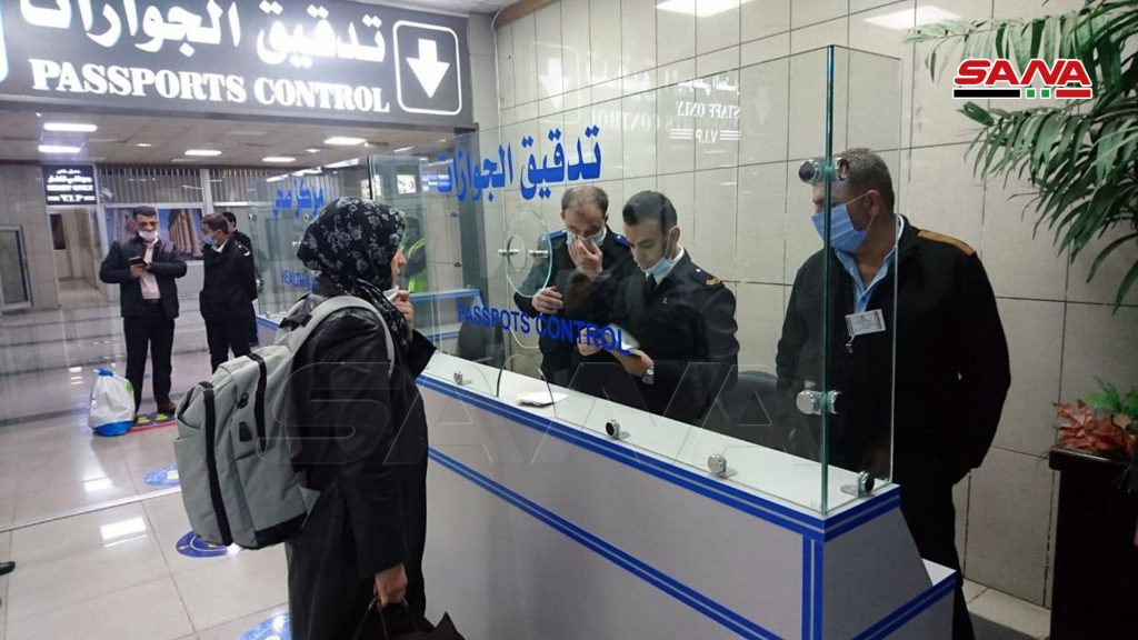  مطار حلب الدولي يستقبل أول رحلة جوية قادمة من بيروت