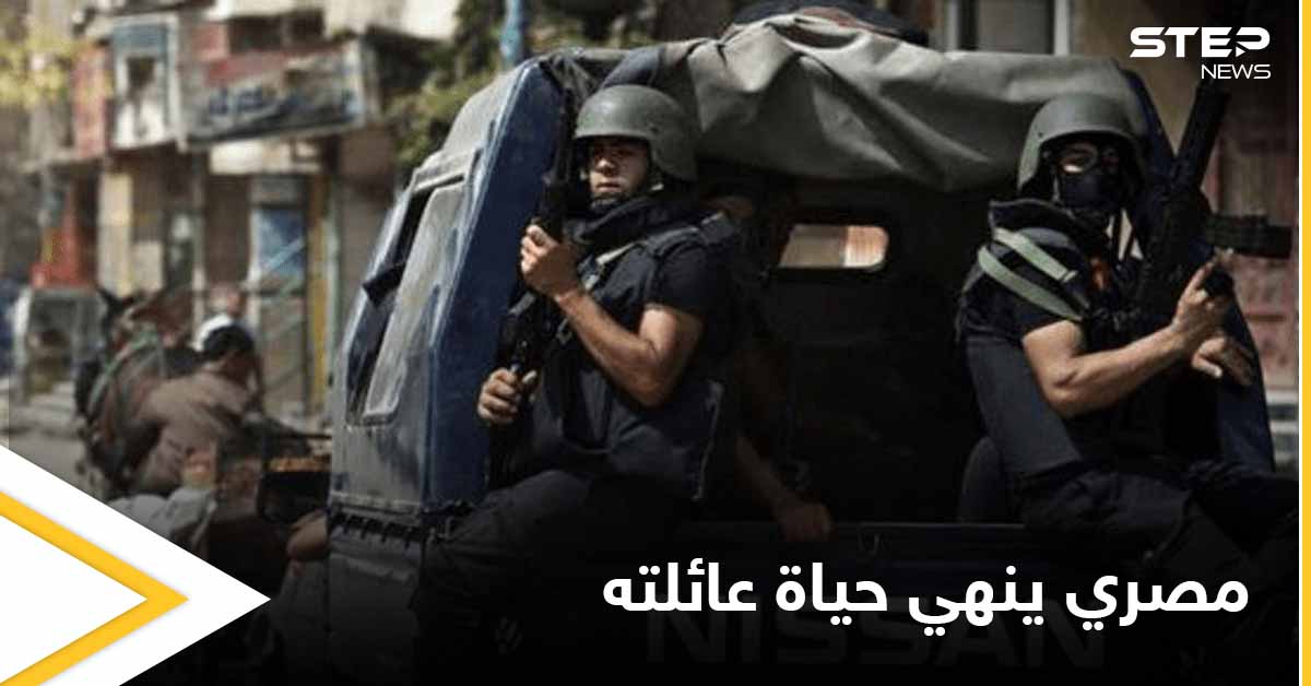 رجل مصري يقوم بفعل خطير