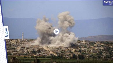 بالفيديو|| لحظة استهداف الطيران الروسي لمخبأ المتحدث العسكري باسم هيئة تحرير الشام ومقتله