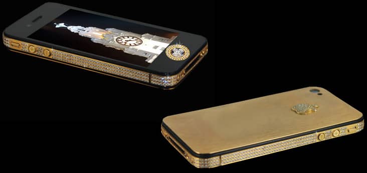 iPhone 4S Elite Gold 78626