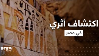 شاهد|| نقوش وألوان لم تشاهد من قبل.. اكتشاف أثري جديد مبهر في مصر
