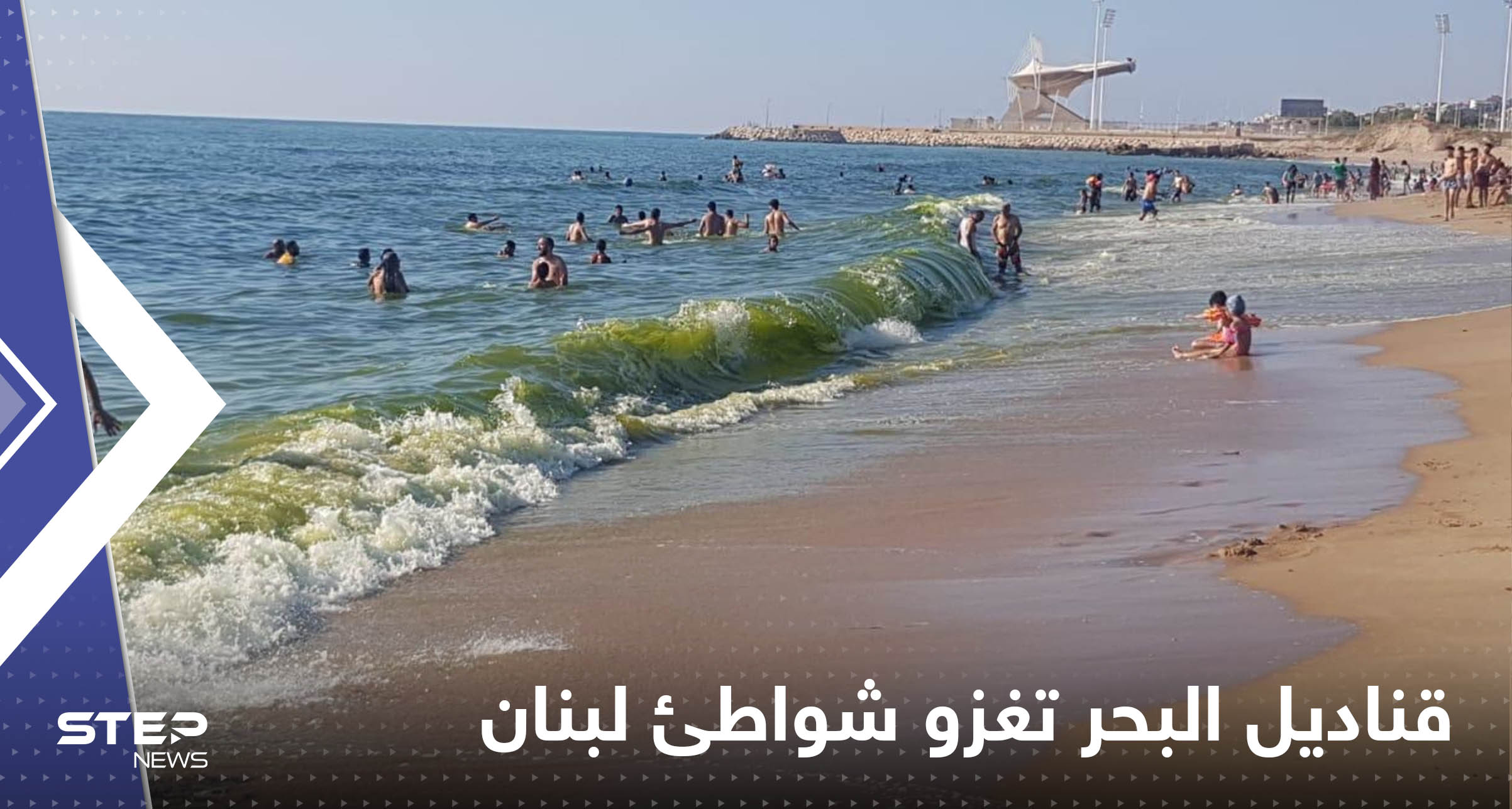 "الغزو الأبيض" يصل شواطئ لبنان.. فيديو أثار القلق