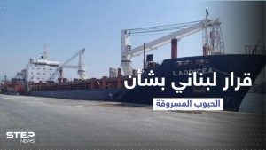 قرار قضائي بشأن باخرة الحبوب "المسروقة" الراسية في ميناء طرابلس