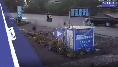 أغرب حادث سير في العالم.. الدراجة تحطّمت وبقي سائقها واقفاً (فيديو)