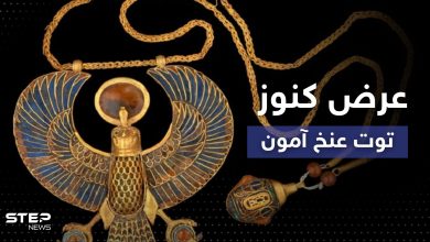 شاهد|| مصر تعرض جزءاَ من كنوز توت عنخ آمون في متحف الغردقة