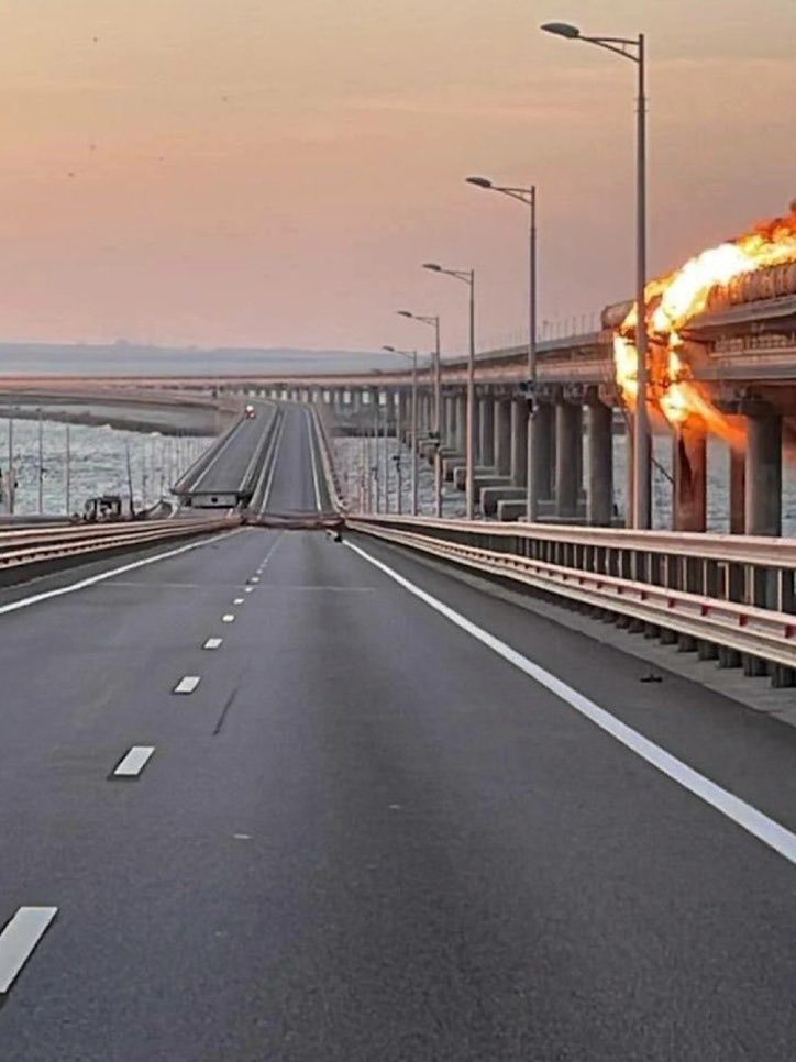 Vladimir Putin will be under great pressure to respond to the Crimean bridge humiliation. The only off ramp I see at the moment leads into the Kerch s