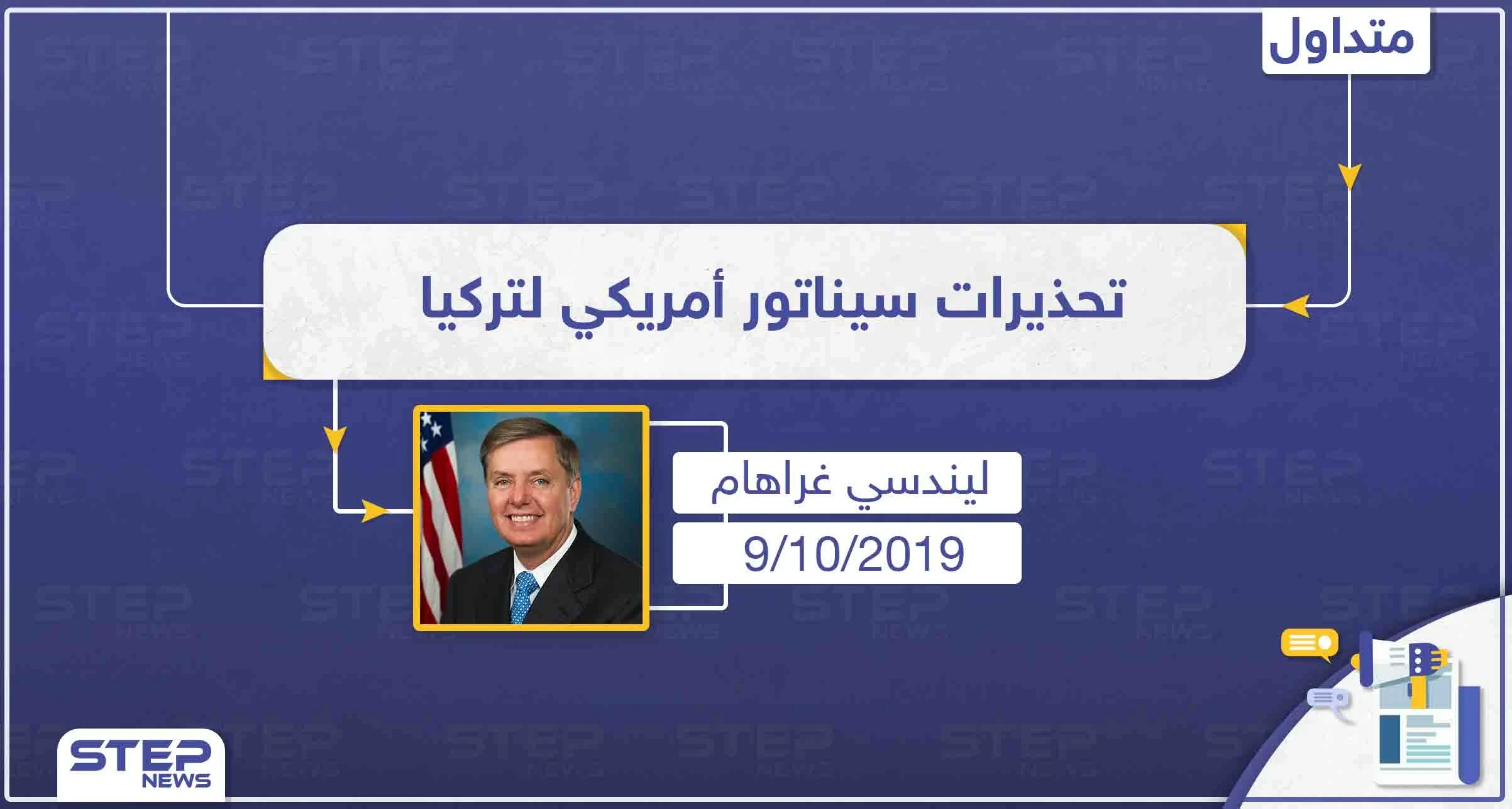 سيناتور أمريكي: "تركيا ليس لديها الضوء الأخضر للدخول إلى شمال سوريا!!"